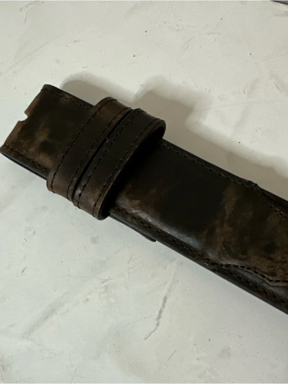 CODY JAMES HANDMADE LEATHER BELT MEXICO SZ 32